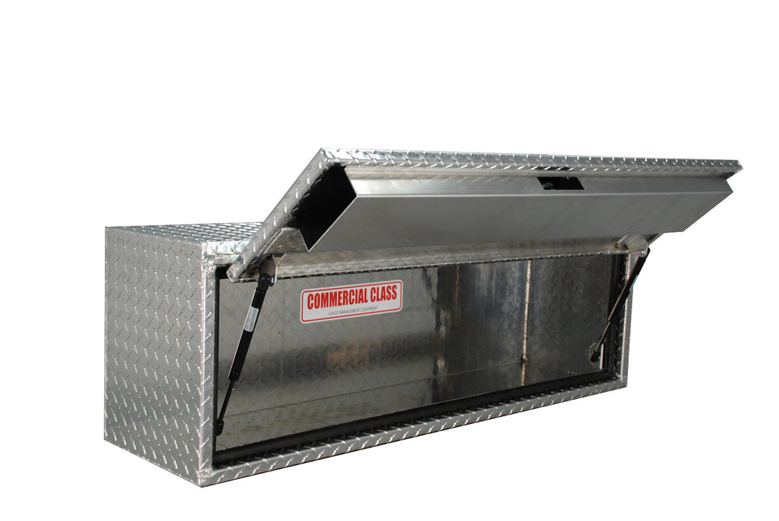 Unique Truck Accessories 13" x 16" x 48"L HD Top Sider, .100 thick diamond, w/ flip up door HTB48