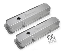 Load image into Gallery viewer, Holley Sniper EFI Sniper Valve Cover - Fabricated Aluminum - Tall - Natural Anodized 890001 fits 1958-1976 Ford / Mercury