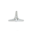 Load image into Gallery viewer, Mr Gasket Mr. Gasket Air Cleaner Wing Nut - Tri-Bar - Chrome 9868
