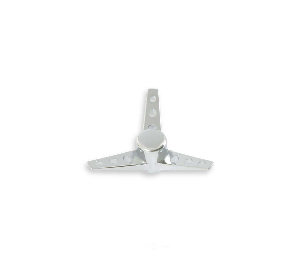 Mr Gasket Mr. Gasket Air Cleaner Wing Nut - Tri-Bar - Chrome 9868