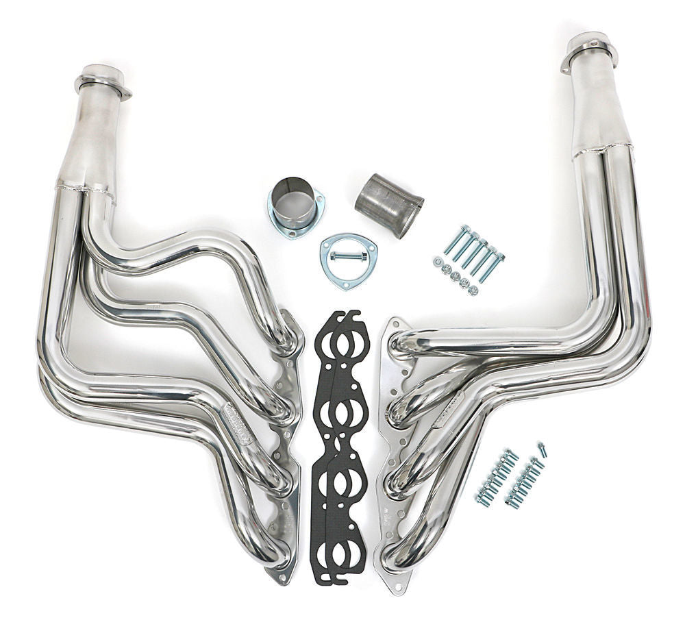 Hedman Hedders HTC Coated Headers; 2 in. Tube Dia; 3 in. Coll; FULL LENGTH Design 66105 fits 1970-1981 Chevrolet Camaro / 1975-1979 Chevrolet Nova
