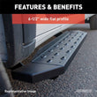 Load image into Gallery viewer, ARIES RidgeStep 6-1/2" x 96", 36" Black Steel Running Boards (No Brackets) C3696 fits 1999-2014 Ford E-150 / 1999-2014 Ford E-250 / 1999-2014 Ford E-350 Super Duty