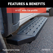 Load image into Gallery viewer, ARIES RidgeStep 6-1/2" x 96", 36" Black Steel Running Boards (No Brackets) C3696 fits 1999-2014 Ford E-150 / 1999-2014 Ford E-250 / 1999-2014 Ford E-350 Super Duty
