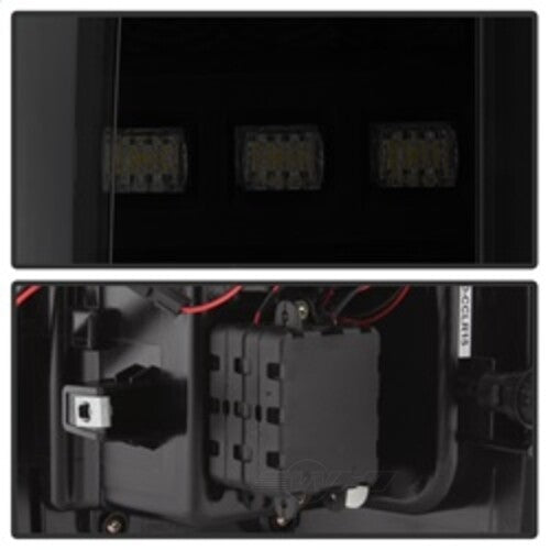 Spyder Auto (Spyder) LED Tail Lights - Black Smoke 5085252 fits 2015-2019 Chevrolet Colorado / 2015-2019 GMC Canyon