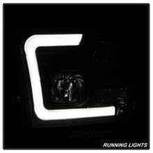 Load image into Gallery viewer, Spyder Auto (Spyder Signature) Projector Headlights - Version 2 - Light Bar DRL - Black 5084811 fits 2009-2010 Dodge Ram 1500 / 2009-2010 Dodge Ram 2500 / 2009-2010 Dodge Ram 3500 / 2011-2018 Ram 1500 / 2011-2016 Ram 2500 / 2011-2016 Ram 3500