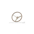 Load image into Gallery viewer, Scott Drake Deluxe Steering Wheel Assembly (Woodgrain) C5ZZ-3600-NK fits 1965-1966 Ford Mustang Deluxe