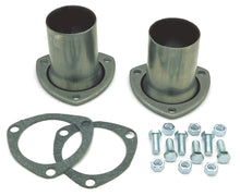 Load image into Gallery viewer, Trans-Dapt Performance HEADER REDUCERS; 2-1/2 in. System; 3 in. 3-Bolt Flange (Pr)-ALUMINIZED Steel 9374