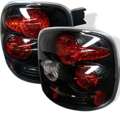 Spyder Auto (Spyder) Euro Style Tail Lights - Black 5002105