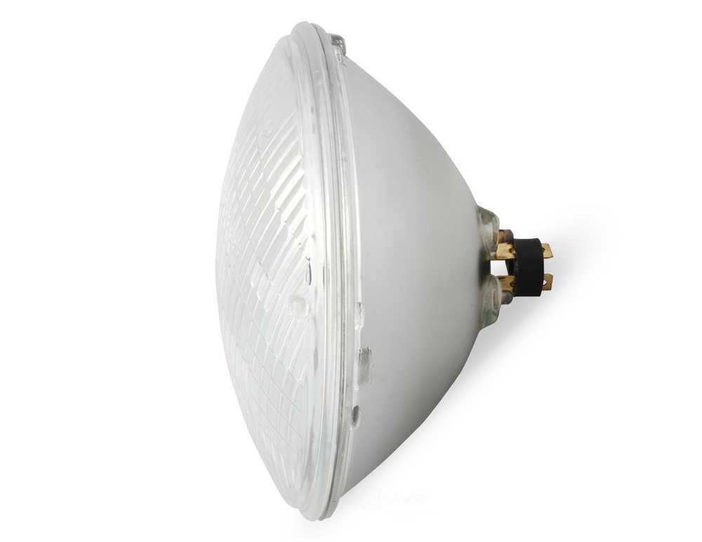 Scott Drake Headlight 7" Round Halogen Sealed Beam with FoMoCo Logo C0DZ-13007-A fits 1964-1973 Ford Mustang