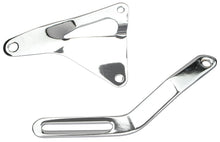 Load image into Gallery viewer, Trans-Dapt Performance Alternator Bracket Set; Chrome 9455 fits 1966-1973 Ford Bronco / 1969-1970 Ford Falcon / 1971-1973 Ford Maverick / 1964-1968 1971-1972 Ford Mustang / 1965-1969 1971-1973 Ford Ranchero 289 / 302 / 351W