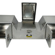 Load image into Gallery viewer, Unique Truck Accessories 57" V-Shape 5th Wheel RV Box, 1 Lid, 2 Rear Facing Doors TB203-57RD