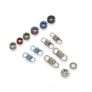 MSD The kit contains an assortment of springs and advance limit bushings. 8464