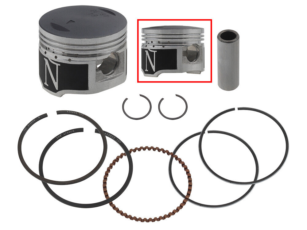 Namura Piston Kit NA-20080 fits 2007-2016, 2019-2023 Kawasaki KFX90 / 2017 Kawasaki KFX90 KSF90AHF