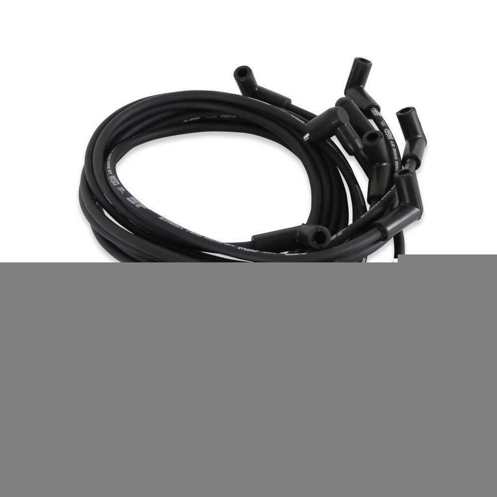 MSD Street-Fire Wire Set, Sock Cap, under Manifold 5564 fits 1992-1993 Buick Roadmaster / 1991-1993 Buick Roadmaster Estate WAGON / 1990-1992 Cadillac Brougham / 1993 Cadillac Fleetwood / 1965 Chevrolet Bel Air / 1968 Chevrolet Biscayne, Chevelle SBC