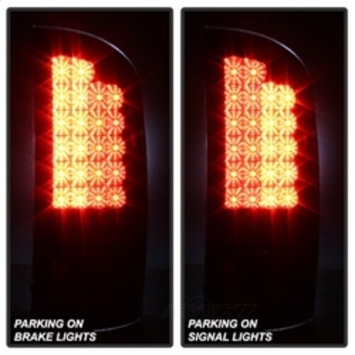 Spyder Auto (Spyder) LED Tail Lights - Black Smoke 5078094 fits 2003-2006 Dodge Ram 2500 / 2003-2006 Dodge Ram 3500
