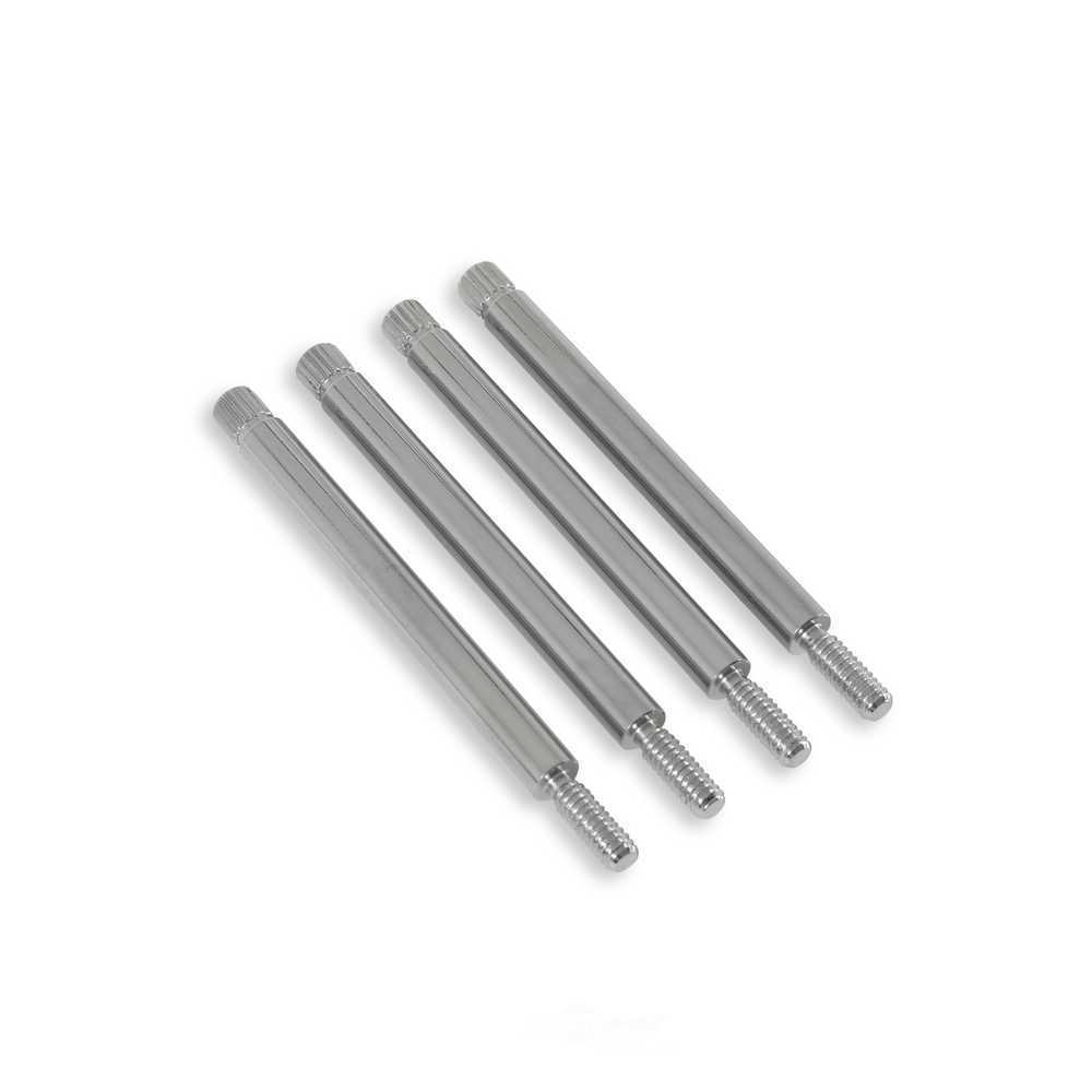 Mr Gasket Valve Cover Y Wing Bolts - Chrome Plated - 4 Pack 9824 fits 1975 Chevrolet Bel Air, C30, Camaro, Caprice, Impala, Nova / 1972-1974 Chevrolet Blazer / 1977-1980 Chevrolet C10, Malibu, K30
