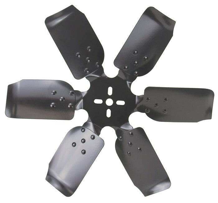 Derale 19" Reverse Rotation Rigid Race Fan, Steel Blade 17419