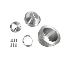 Load image into Gallery viewer, Scott Drake Billet Pulley Kit Double Groove B-F102 fits 1965-1969 Ford Mustang 289-302-351