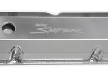 Load image into Gallery viewer, Holley Sniper EFI Sniper Valve Cover - Fabricated Aluminum - Tall - Natural Anodized 890001 fits 1958-1976 Ford / Mercury
