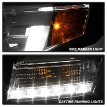Load image into Gallery viewer, Spyder Auto (Spyder Signature) Projector Headlights - DRL LED - Chrome 5082534 fits 2015-2018 Chevrolet Suburban / 2016-2018 Chevrolet Suburban 3500 Hd / 2015-2018 Chevrolet Tahoe