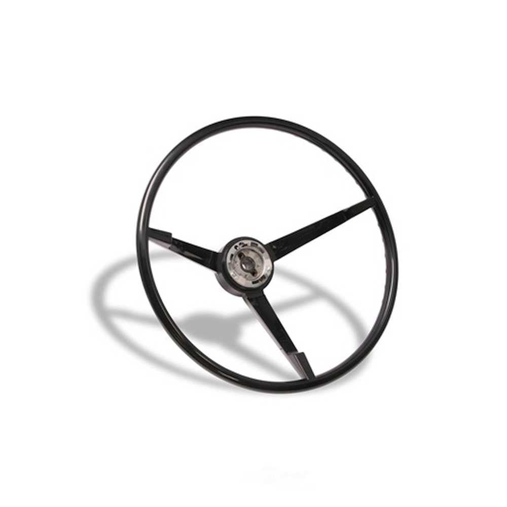 Scott Drake Standard Steering Wheel (Black) C7ZZ-3600-BK fits 1967 Ford Mustang