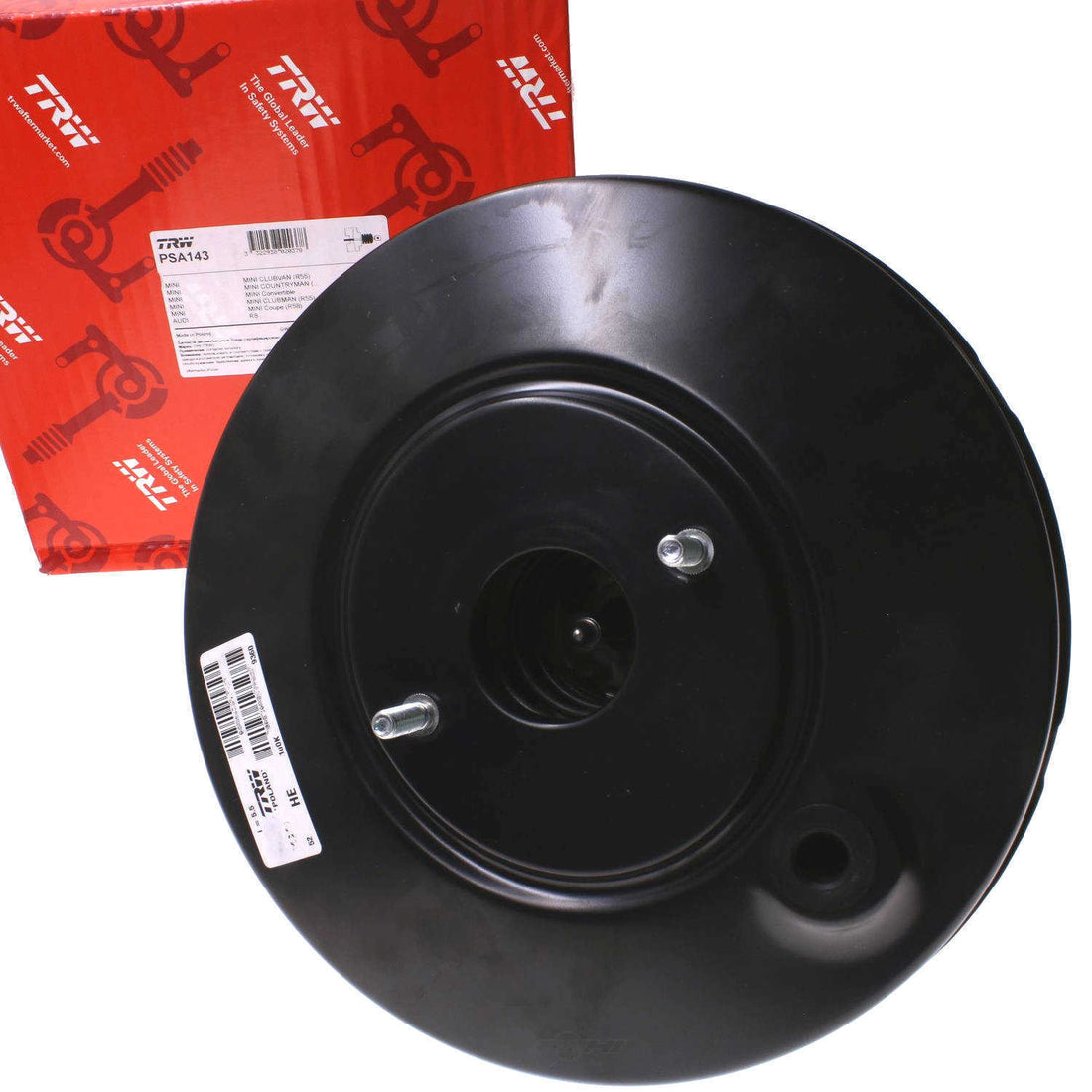 TRW Brake Booster fits 2007-2016 Mini Cooper, Cooper Countryman, Cooper Paceman