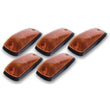 Load image into Gallery viewer, Pacer Performance Amber Hi-5 Cab Roof Light Kit, GM Style 20-220 fits 1988-2002 Chevrolet / GMC