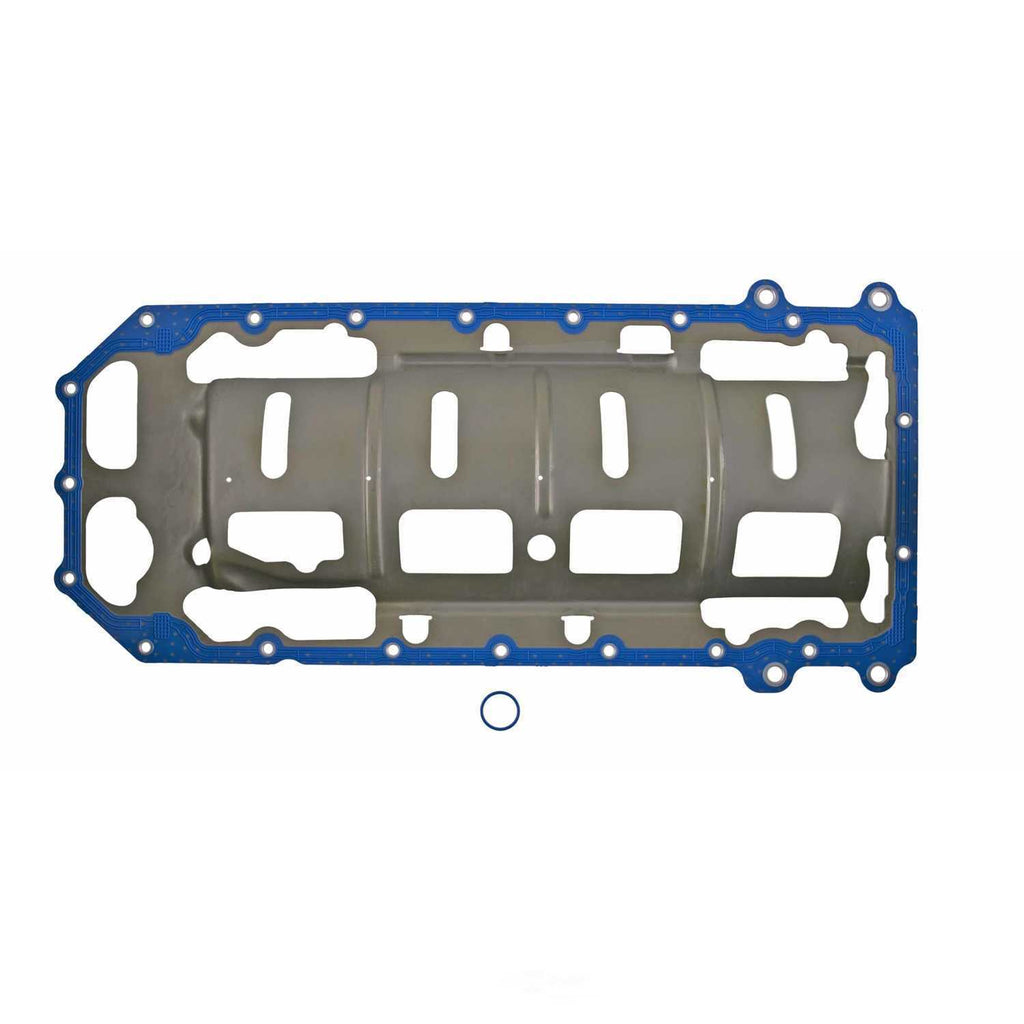Fel-Pro OS 30874 R Engine Oil Pan Gasket Set Bolt Hole One Piece Gasket fits 2023 Chrysler 300 C / 2012-2014 Chrysler 300 SRT8 / 2016 Dodge Challenger / 2016-2023 Dodge Challenger R/T / 2015-2018 Dodge Challenger SRT
