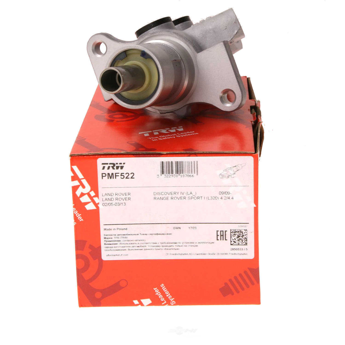 TRW Brake Master Cylinder fits 2010-2013 Land Rover Range Rover SPORT