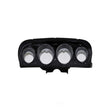 Load image into Gallery viewer, Scott Drake Deluxe Instrument Bezel Without Wood Grain C9ZZ-10838-C fits 1969 Ford Mustang