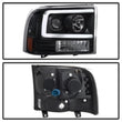 Load image into Gallery viewer, Spyder Auto (Spyder Signature) 1PC Light Bar Projector Headlights - Black 5084491 fits 2000-2004 Ford Excursion / 1999-2004 Ford F-250 Super Duty
