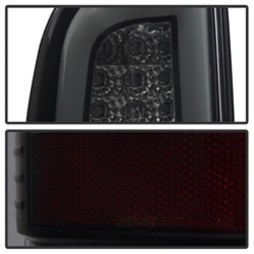 Spyder Auto (Spyder) Light Bar LED Tail Lights - Version 3 - Black Smoke 5084729 fits 2008-2016 Ford F-250 Super Duty / 2008-2016 Ford F-350 Super Duty / 2009-2015 Ford F-450 Super Duty