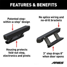 Load image into Gallery viewer, ARIES ActionTrac 48.75" Powered Running Boards (No Brackets) 3025144