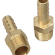 Load image into Gallery viewer, Trans-Dapt Performance STRAIGHT Fuel Hose Fittings (Pr); 3/8 in. NPT to 3/8 in. I.D.- BRASS 2270
