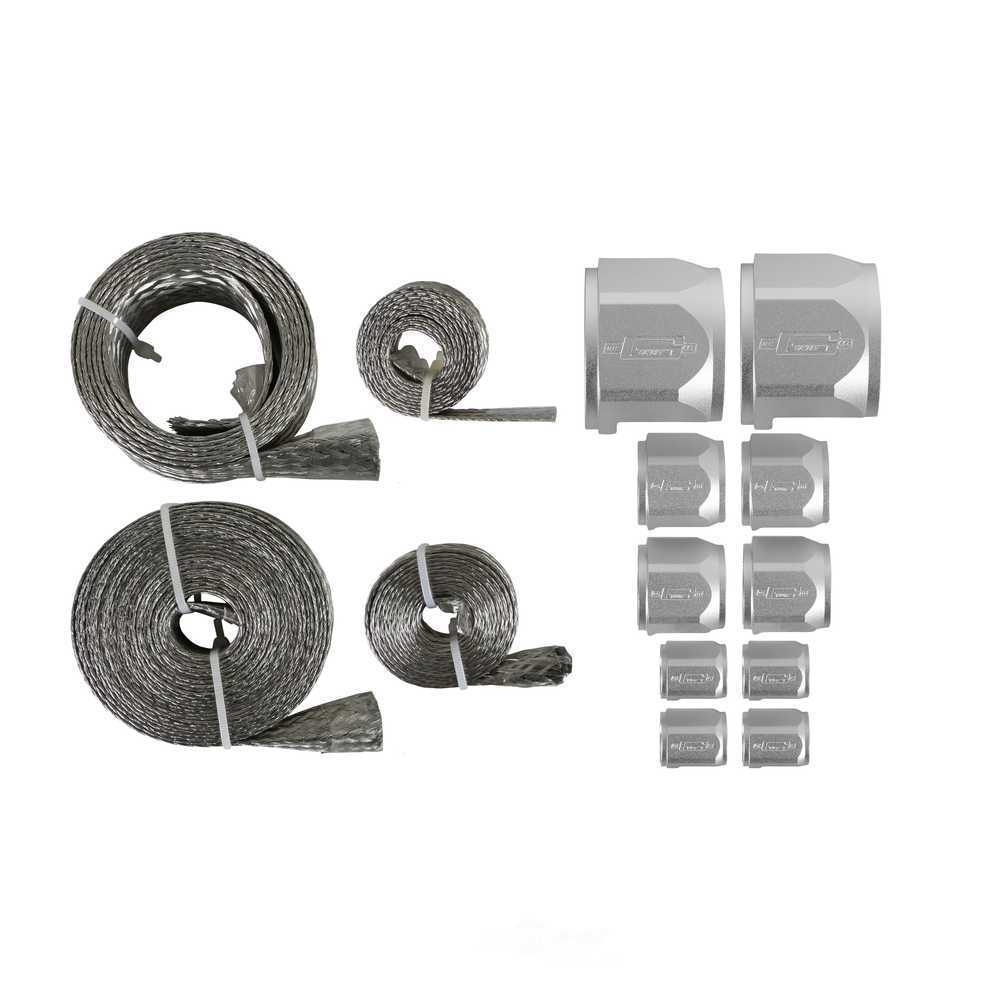 Mr Gasket Mr. Gasket Flex-Braid Hose Sleeve Kit - Silver 8092