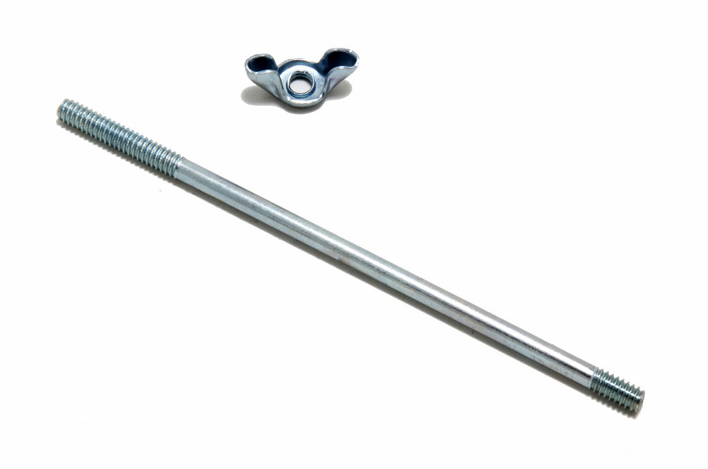 Trans-Dapt Performance 6 in. Air Cleaner Stud and Stamped Wing Nut (1/4 in.-20)
