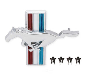 Scott Drake Fender Emblem, Pin On, Running Horse, Driver Side C5ZZ-16229-B fits 1964-1966 Ford Mustang
