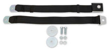 Load image into Gallery viewer, Scott Drake Push Button Seat Belt Black SB-BK-PBSB fits 1964-1973 Ford Mustang
