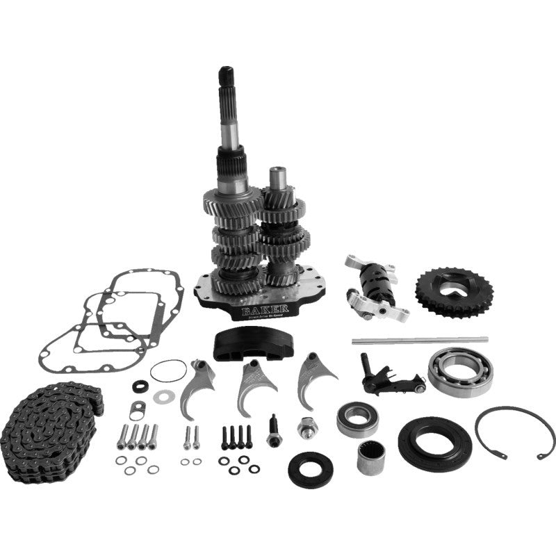 Baker Direct Drive Gear Set - 6-Speed - Black DD6-411P-03