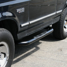 Load image into Gallery viewer, ARIES 3" Round Black Steel Side Bars 203001 fits Ford Bronco, F-150