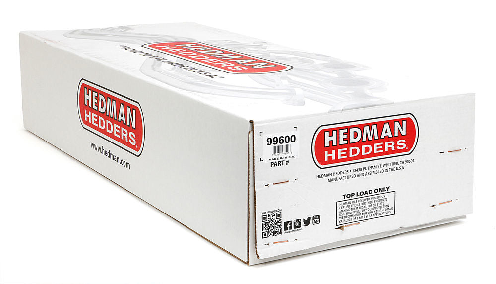 Hedman Hedders Uncoated Dual-Outlet Long-Tube Headers 99600 fits 1972-1983 Jeep CJ5 / 1972-1975 Jeep CJ6 / 1976-1986 Jeep CJ7