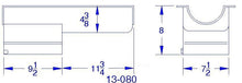 Load image into Gallery viewer, Canton Canton Oil Pan Bracket Drag Race Pan 13-080 fits Chevy Small Block