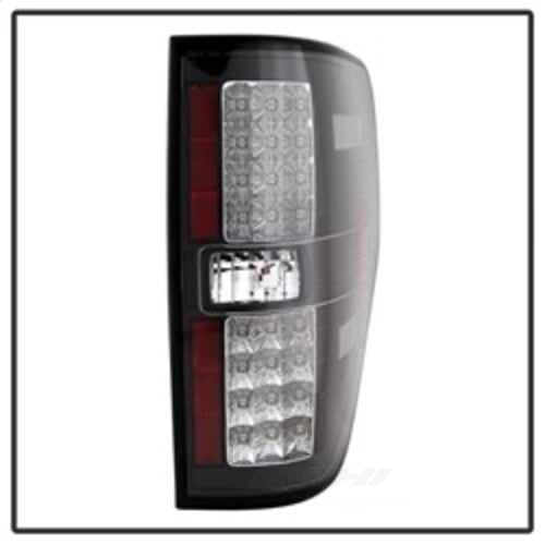 Spyder Auto (Spyder) LED Tail Lights - Black 5008374 fits 2010-2014 Ford F-150