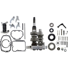 Load image into Gallery viewer, Baker 6-Speed Gear Set - Polished OD6-401S-02 fits 1998 Harley-Davidson Dyna / 1998-1999 Fat Boy / Heritage Softail / Heritage Springer / 1999 Night Train / 1998-1999 Softail / Softail Springer / 1999 Super Glide