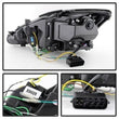 Load image into Gallery viewer, Spyder Auto (Spyder Signature) Projector Headlights - DRL - Black 5080059 fits 2006-2010 Lexus IS250 / 2006-2010 Lexus IS350