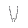 Load image into Gallery viewer, Scott Drake 2.25" 'H' pipe C5ZZ-5246-L fits 1964-1968 Ford Mustang with Standard Exhaust Manifolds