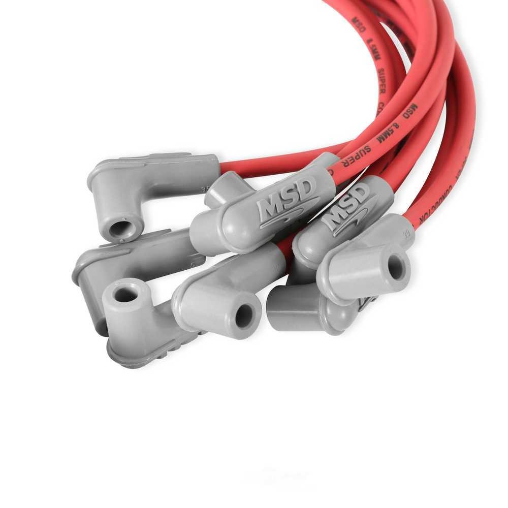 MSD Red Conductor Low Profile Distributor 31299 fits 1963-2000 Chevrolet / GMC Big Block