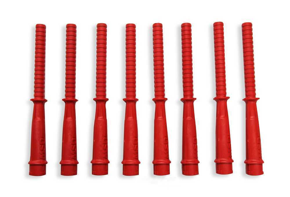 MSD Single Wire Set, Super Conductor 8.5mm Wire Set, Red 31529 fits Hemi