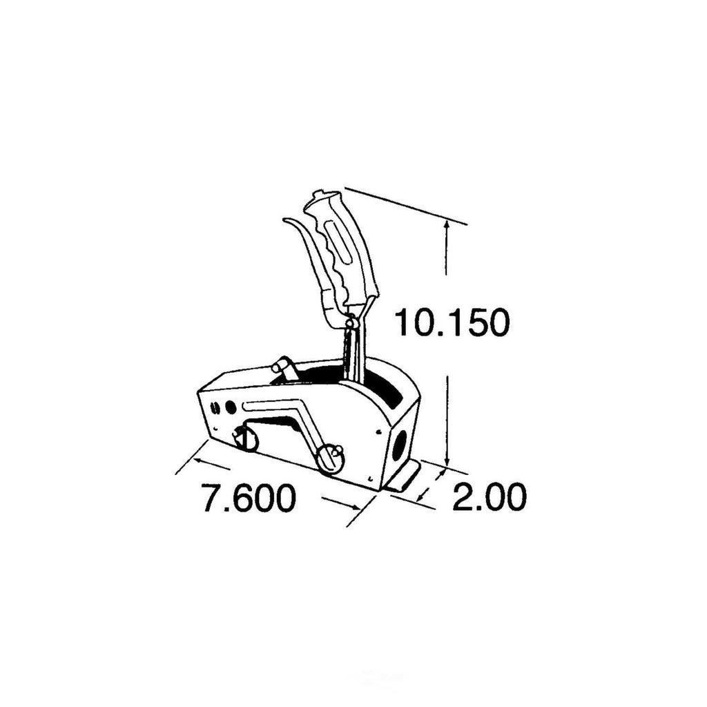 Hurst Quarter Stick Pistol-Grip Race Shifter 3162001