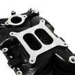 Load image into Gallery viewer, Weiand Street Intake - Black Ceramic 8120BK fits 1955-1979 Chevrolet / GMC Small Block V8